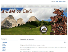 Tablet Screenshot of casadelcucu.com